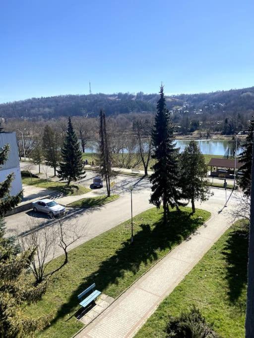 San Riverbank Apartment Przemyśl Buitenkant foto